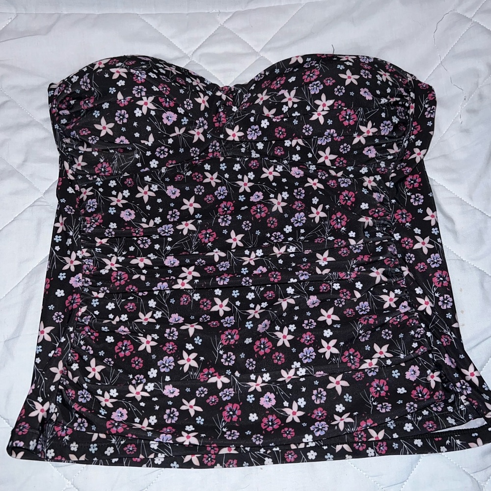 Ariel Floral Swim Top